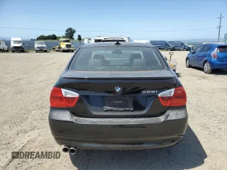 2008 BMW 3 Series 328i with VIN WBAVC53588FZ89561, listed as a Copart auction lot 54004155 with 132,933 mi miles and Clean Title. Bid and sale history available at carsss.com. Image 6.