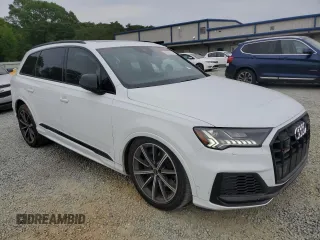 2021 Audi SQ7 Premium Plus z VIN WA1AWBF71MD016753, wystawiony jako Copart lot #52698744 z przebiegiem 50 778 mil mil oraz Szkody całkowita. Historia ofert i sprzedaży dostępna na DreamBid. Obrazek 4.