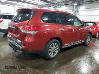 2013 Nissan Pathfinder SL with VIN 5N1AR2MM5DC683266, listed as a Copart auction lot 60233405 with 161,606 mi miles and Salvage title. Bid and sale history available at DreamBid. Image 3.