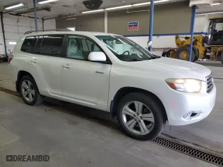 2009 Toyota Highlander Sport with VIN JTEES43A492118531, listed as a Copart auction lot 52783115 with 179,710 mi miles and Salvage Title. Bid and sale history available at carsss.com. Image 4.