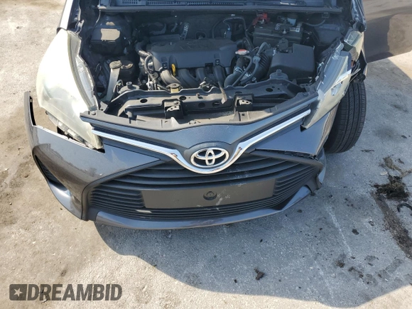 2017 Toyota Yaris L z VIN VNKKTUD31HA078456, wystawiony jako Copart lot #57852035 z przebiegiem 84 263 mil mil oraz Szkoda całkowita • Salvage title. Historia ofert i sprzedaży dostępna na DreamBid. Obrazek 12.