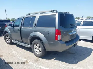 2008 Nissan Pathfinder SE with VIN 5N1AR18U18C659699, listed as a IAAI auction lot 41874328 with 248,930 mi miles. Bid and sale history available at carsss.com. Image 3.