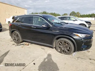 2020 Infiniti QX50 LUXE with VIN 3PCAJ5M30LF112757, listed as a Copart auction lot 36283793 with 22,832 mi miles. Bid and sale history available at carsss.com. Image 4.