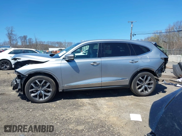 2024 Acura MDX Technology с VIN 5J8YE1H41RL001186, выставлен на аукционе IAAI как лот 42065043 с пробегом 24 357 миль миль и . История ставок и продаж доступна на DreamBid. Изображение 15.