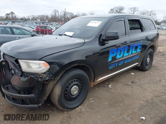 2020 Dodge Durango Pursuit with VIN 1C4SDJFT5LC432154, listed as a IAAI auction lot 41420777 with 60,059 mi miles and . Bid and sale history available at DreamBid. Image 2.