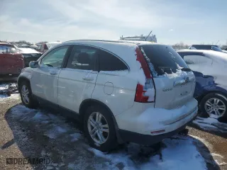 2010 Honda CR-V EX-L with VIN 5J6RE4H70AL032975, listed as a Copart auction lot 49387215 with 384,400 mi miles and Salvage Title. Bid and sale history available at carsss.com. Image 2.