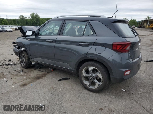 2024 Hyundai Venue Limited with VIN KMHRC8A35RU313083, listed as a Copart auction lot 62710675 with Not provided miles and Salvage title. Bid and sale history available at DreamBid. Image 2.