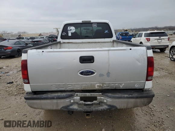 1999 Ford Super Duty F-250 XL with VIN 1FTNW21F1XEE68447, listed as a Copart auction lot 43470365 with 239,074 mi miles and Salvage Title. Bid and sale history available at carsss.com. Image 6.
