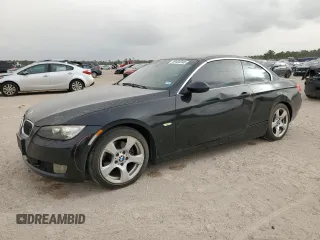 2008 BMW 3 Series 328i with VIN WBAWR33578P150700, listed as a Copart auction lot 49405345 with 132,017 mi miles and Salvage Title. Bid and sale history available at carsss.com. Image 1.