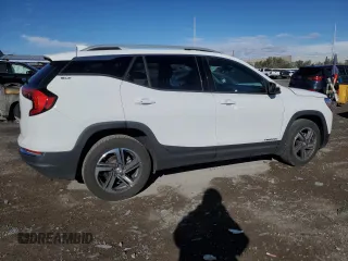 2020 GMC Terrain SLT with VIN 3GKALPEV0LL255154, listed as a Copart auction lot 48164615 with 71,118 mi miles and Salvage Title. Bid and sale history available at carsss.com. Image 3.