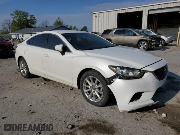 2014 Mazda 6 i Sport with VIN JM1GJ1U68E1137768, listed as a Copart auction lot 52803285 with 159,530 mi miles and Salvage Title. Bid and sale history available at DreamBid. Image 4.