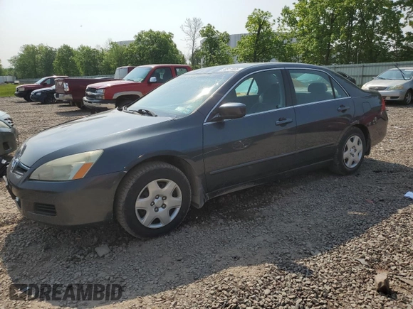 2007 Honda Accord LX with VIN 1HGCM56407A187500, listed as a Copart auction lot 58817065 with 51,020 mi miles and Salvage title. Bid and sale history available at DreamBid. Image 1.