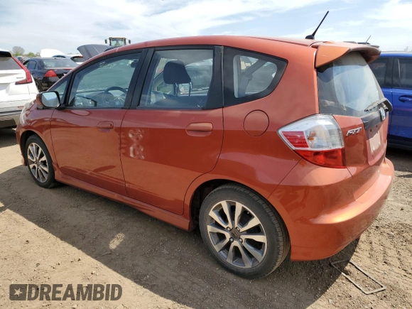 2012 Honda Fit Sport with VIN JHMGE8H54CC019571, listed as a Copart auction lot 56138305 with 52,504 mi miles and Clean Title. Bid and sale history available at DreamBid. Image 2.
