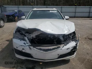 2016 Acura TLX V6 with VIN 19UUB2F35GA001837, listed as a Copart auction lot 49124445 with 0 mi miles and Salvage Title. Bid and sale history available at carsss.com. Image 5.