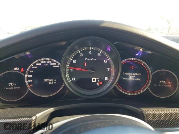 2017 Porsche Panamera Turbo с VIN WP0AF2A70HL152087, выставлен на аукционе Copart как лот 52955785 с пробегом 52 073 миль миль и Чистый • Clean title. История ставок и продаж доступна на DreamBid. Изображение 9.
