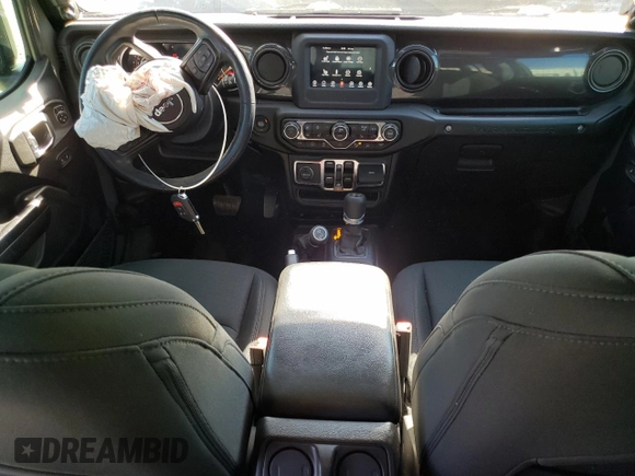 2020 Jeep Wrangler Unlimited Sport Altitude with VIN 1C4HJXDG5LW346627, listed as a Copart auction lot 48983145 with Not provided miles and Salvage title. Bid and sale history available at DreamBid. Image 8.