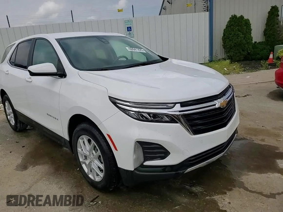 2022 Chevrolet Equinox LT z VIN 3GNAXKEV4NL158603, wystawiony jako Copart lot #60041425 z przebiegiem 17 974 mil mil oraz Szkoda całkowita • Salvage title. Historia ofert i sprzedaży dostępna na DreamBid. Obrazek 13.