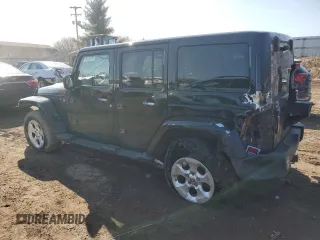 2015 Jeep Wrangler Unlimited Sahara with VIN 1C4BJWEG2FL643469, listed as a Copart auction lot 48535645 with 191,746 mi miles and Clean Title. Bid and sale history available at carsss.com. Image 2.