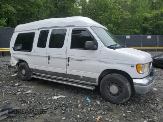 2000 Ford Econoline Cargo Recreational z VIN 1FDRE14L3YHA17676, wystawiony jako Copart lot #58571465 z przebiegiem 174 129 mil mil oraz Szkoda całkowita • Salvage title. Historia ofert i sprzedaży dostępna na DreamBid. Obrazek 4.