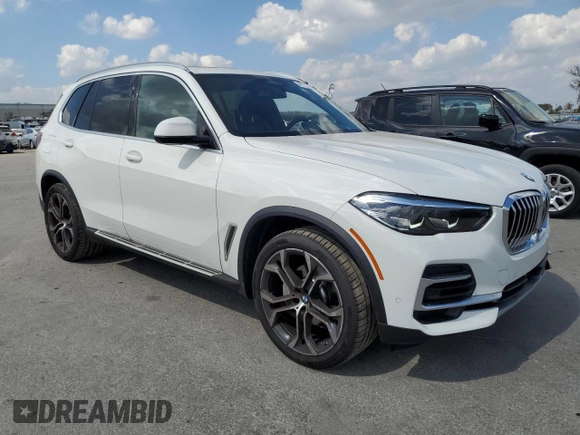 2023 BMW X5 xDrive40i with VIN 5UXCR6C09P9P39406, listed as a Copart auction lot 41121633 with 2,974 mi miles. Bid and sale history available at carsss.com. Image 4.
