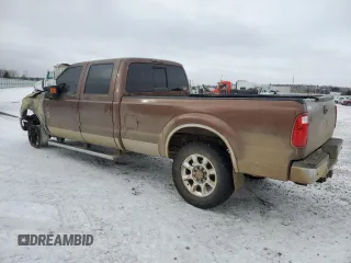 2011 Ford F-350 XL with VIN 1FT8W3BT7BEA56677, listed as a Copart auction lot 87897365 with Not Provided miles and Salvage Title. Bid and sale history available at DreamBid. Image 2.