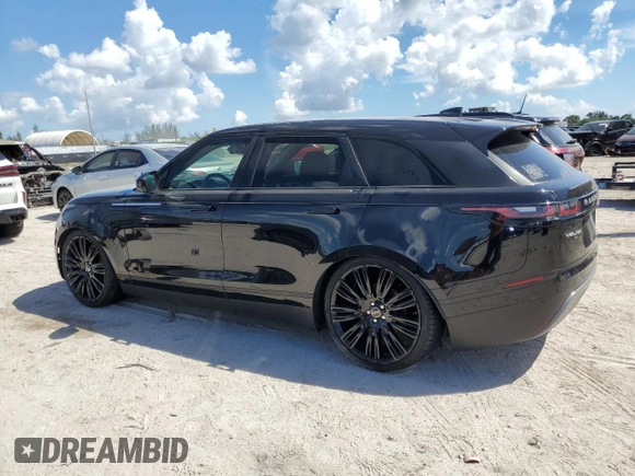 2019 Land Rover Range Rover Velar S with VIN SALYB2EV3KA796438, listed as a Copart auction lot 73963974 with 80,505 mi miles and Clean title. Bid and sale history available at DreamBid. Image 2.
