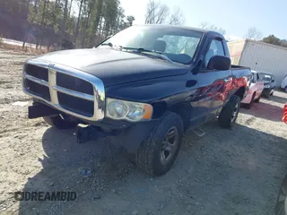 2004 Dodge 1500 ST with VIN 1D7HA16K34J166761, listed as a IAAI auction lot 41684654 with 177,610 mi miles and . Bid and sale history available at DreamBid. Image 2.