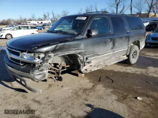 2003 Chevrolet Suburban Z71 with VIN 3GNFK16Z53G140553, listed as a Copart auction lot 43169475 with 196,634 mi miles and Salvage Title. Bid and sale history available at carsss.com. Image 1.
