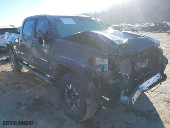 2019 Toyota Tacoma 4WD SR5 with VIN 3TMDZ5BN5KM078383, listed as a IAAI auction lot 38651345 with 50,363 mi miles. Bid and sale history available at carsss.com. Image 1.