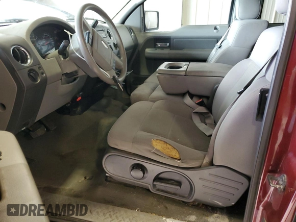 2006 Ford F-150 STX with VIN 1FTRX14W46FB11857, listed as a Copart auction lot 48357985 with 132,000 mi miles and Salvage Title. Bid and sale history available at carsss.com. Image 7.