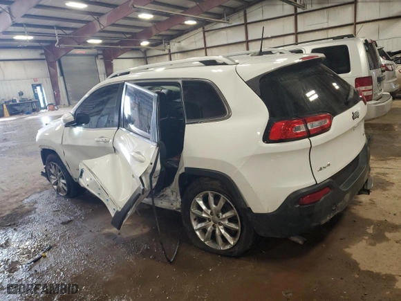 2016 Jeep Cherokee Limited with VIN 1C4PJMDS8GW271331, listed as a Copart auction lot 86619074 with 154,579 mi miles and Clean Title. Bid and sale history available at carsss.com. Image 2.