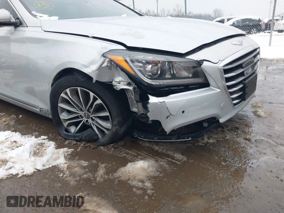2017 Genesis G80 3.8L z VIN KMHGN4JE0HU203486, wystawiony jako IAAI lot #41571417 z przebiegiem 93 418 mil mil oraz . Historia ofert i sprzedaży dostępna na DreamBid. Obrazek 6.