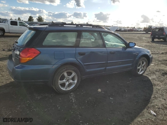 2006 Subaru Legacy Wagon Outback 2.5i with VIN 4S4BP61C667347134, listed as a Copart auction lot 47690855 with NaN miles and Salvage Title. Bid and sale history available at carsss.com. Image 3.