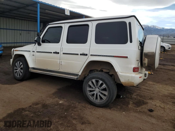 2020 Mercedes-Benz G 550 z VIN WDCYC6BJ1LX336006, wystawiony jako Copart lot #85804924 z przebiegiem Nie podano mil oraz Szkody całkowita. Historia ofert i sprzedaży dostępna na DreamBid. Obrazek 2.
