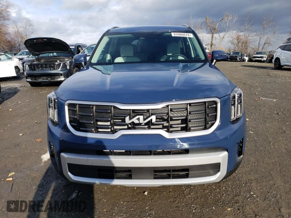 2025 Kia Telluride S with VIN 5XYP64GC4SG571265, listed as a Copart auction lot 83986074 with 9 mi miles and Salvage Title. Bid and sale history available at DreamBid. Image 5.