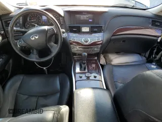 2018 Infiniti Q70 Luxe with VIN JN1BY1AR2JM220015, listed as a Copart auction lot 86657254 with 120,172 mi miles and Salvage title. Bid and sale history available at DreamBid. Image 8.