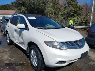 2012 Nissan Murano S with VIN JN8AZ1MW6CW223115, listed as a IAAI auction lot 41685026 with 189,348 mi miles. Bid and sale history available at carsss.com. Image 1.