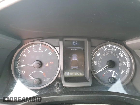 2016 Toyota Tacoma SR with VIN 5TFCZ5AN2GX033397, listed as a Copart auction lot 49826105 with 184,317 mi miles and Salvage Title. Bid and sale history available at carsss.com. Image 9.