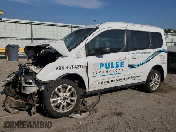 2015 Ford Transit Connect XLT с VIN NM0AE8F79F1205843, выставлен на аукционе Copart как лот 70516794 с пробегом Не указан миль и Списание • Salvage title. История ставок и продаж доступна на DreamBid. Изображение 1.