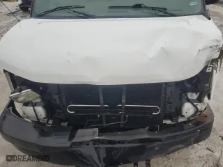 2011 Chevrolet Express Cargo Van with VIN 1GCWGFCA5B1134674, listed as a Copart auction lot 43206995 with 0 mi miles and Clean Title. Bid and sale history available at carsss.com. Image 12.