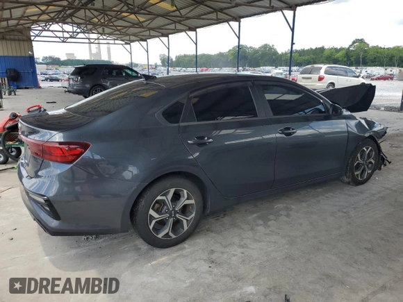 2019 Kia Forte LXS with VIN 3KPF24AD1KE020166, listed as a Copart auction lot 61613545 with 91,470 mi miles and Salvage title. Bid and sale history available at DreamBid. Image 3.