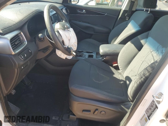 2019 Kia Sorento LX V6 with VIN 5XYPGDA50KG571741, listed as a Copart auction lot 50954195 with 136,047 mi miles and Salvage Title. Bid and sale history available at carsss.com. Image 7.