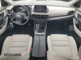 2025 Nissan Rogue SV with VIN JN8BT3BA3SW342439, listed as a Copart auction lot 51925185 with 1,927 mi miles and Salvage Title. Bid and sale history available at DreamBid. Image 8.