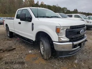 2021 Ford Super Duty F-250 SRW XL with VIN 1FT7X2B62MED47863, listed as a Copart auction lot 76043364 with 0 mi miles and Salvage Title. Bid and sale history available at carsss.com. Image 4.