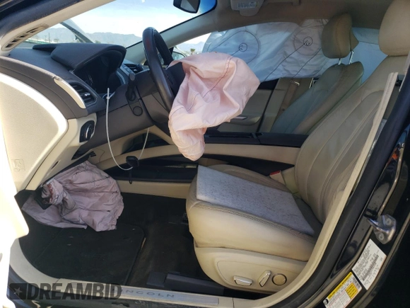 2015 Lincoln MKZ Hybrid with VIN 3LN6L2LU1FR622428, listed as a Copart auction lot 44605155 with 109,013 mi miles and Salvage Title. Bid and sale history available at DreamBid. Image 7.