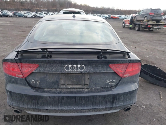 2014 Audi A7 3.0 Prestige with VIN WAU2GAFC5EN071911, listed as a IAAI auction lot 41453159 with 120,569 mi miles. Bid and sale history available at carsss.com. Image 16.
