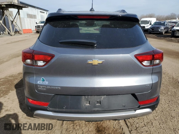 2021 Chevrolet TrailBlazer LT with VIN KL79MRSL6MB172824, listed as a Copart auction lot 49166385 with 79,168 mi miles and Salvage Title. Bid and sale history available at DreamBid. Image 6.