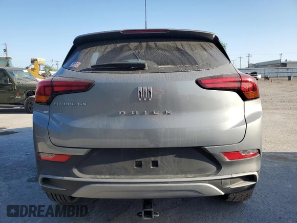 2025 Buick Encore GX Preferred with VIN KL4AMBSP5SB013584, listed as a Copart auction lot 51966895 with Not provided miles and Salvage title. Bid and sale history available at DreamBid. Image 6.