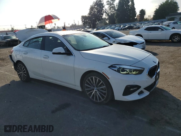 2020 BMW 2 Series 228i xDrive with VIN WBA73AK07L7F73031, listed as a Copart auction lot 68754562 with 18,397 mi miles. Bid and sale history available at carsss.com. Image 4.