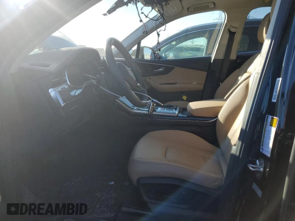 2023 Audi Q7 Premium Plus with VIN WA1LCBF73PD010023, listed as a Copart auction lot 88778615 with 16,038 mi miles and Salvage title. Bid and sale history available at DreamBid. Image 7.